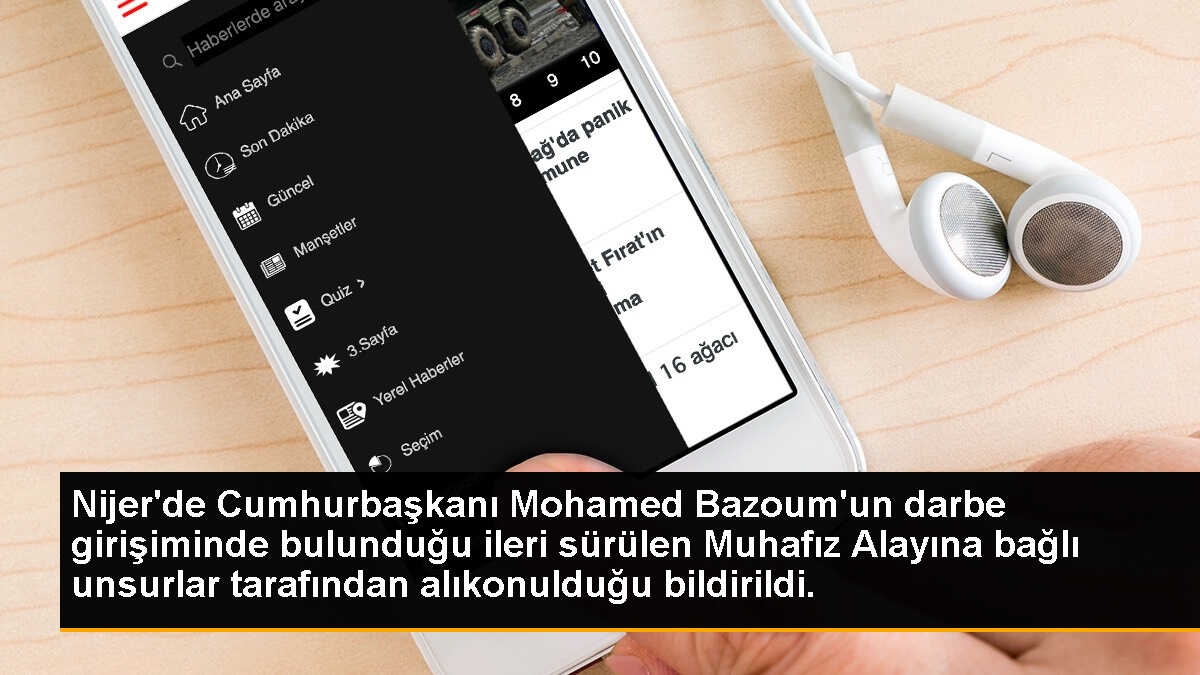 Nijer\'de Cumhurbaşkanı Mohamed Bazoum\'un darbe girişiminde bulunduğu ileri sürülen Muhafız Alayına bağlı unsurlar tarafından alıkonulduğu bildirildi.