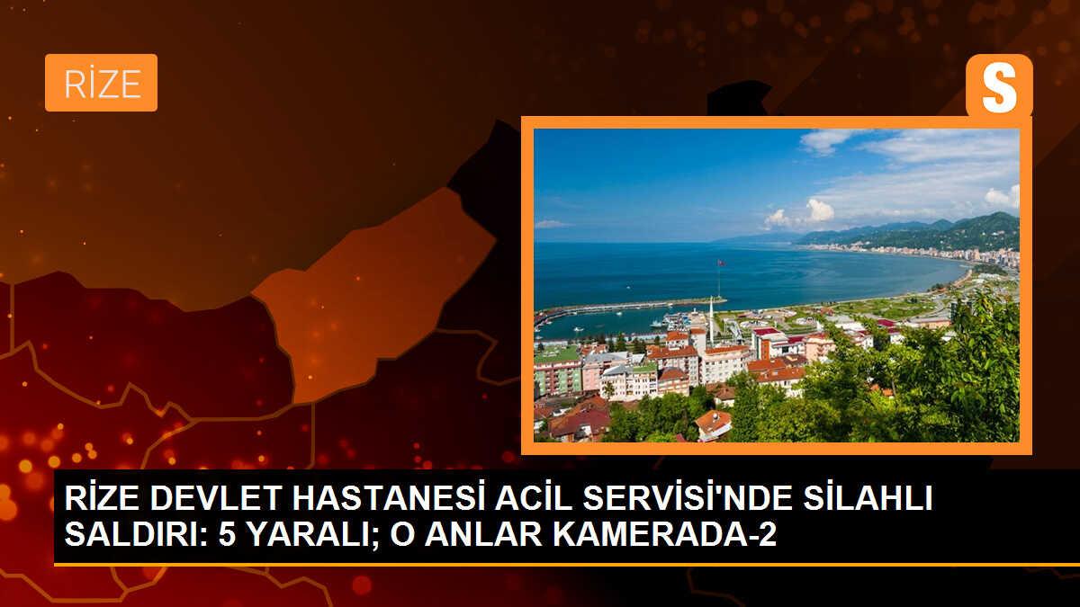 Rize Devlet Hastanesi\'nde Husumetli Gruplar Arasında Çatışma