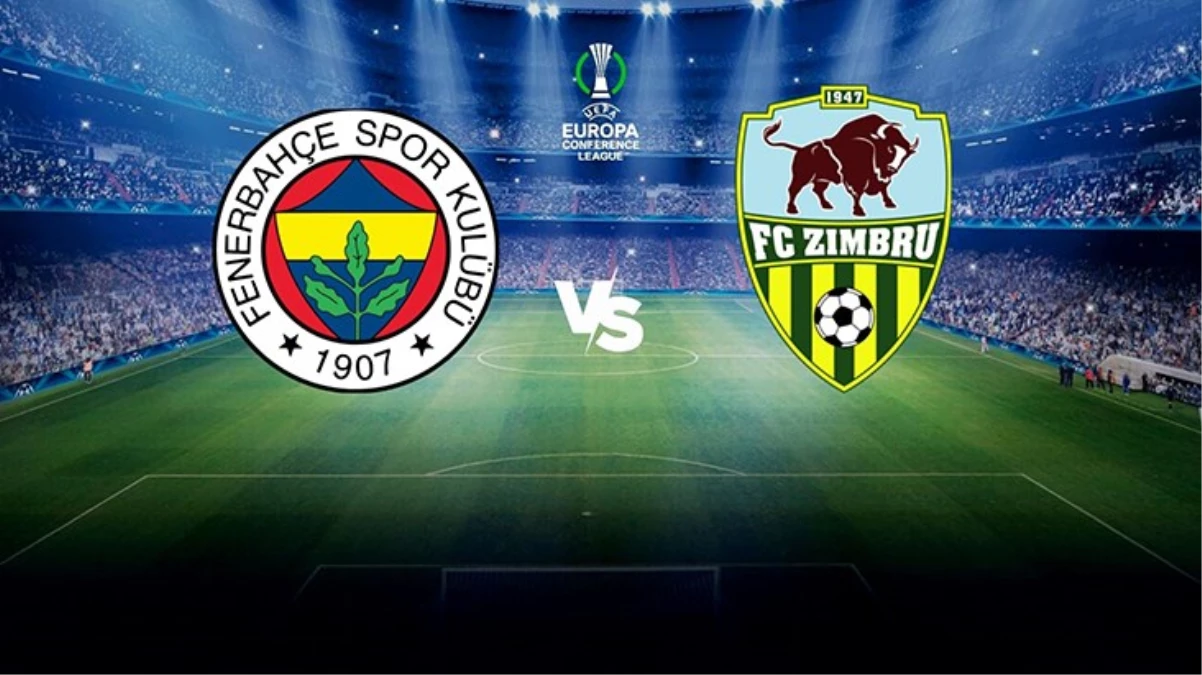 Fenerbahçe-Zimbru maçında ilk 11\'ler belli oldu.
