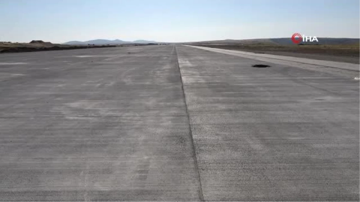 Yozgat Havalimanı\'nda altyapı çalışmalarında sona gelindi