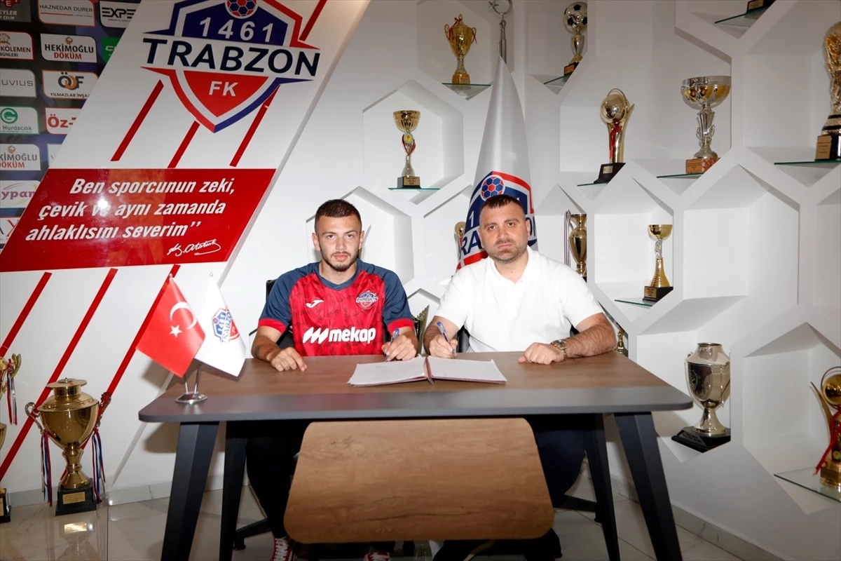 1461 Trabzon FK, Trabzonspor altyapısından Rüzgar Eser Bostan\'ı transfer etti