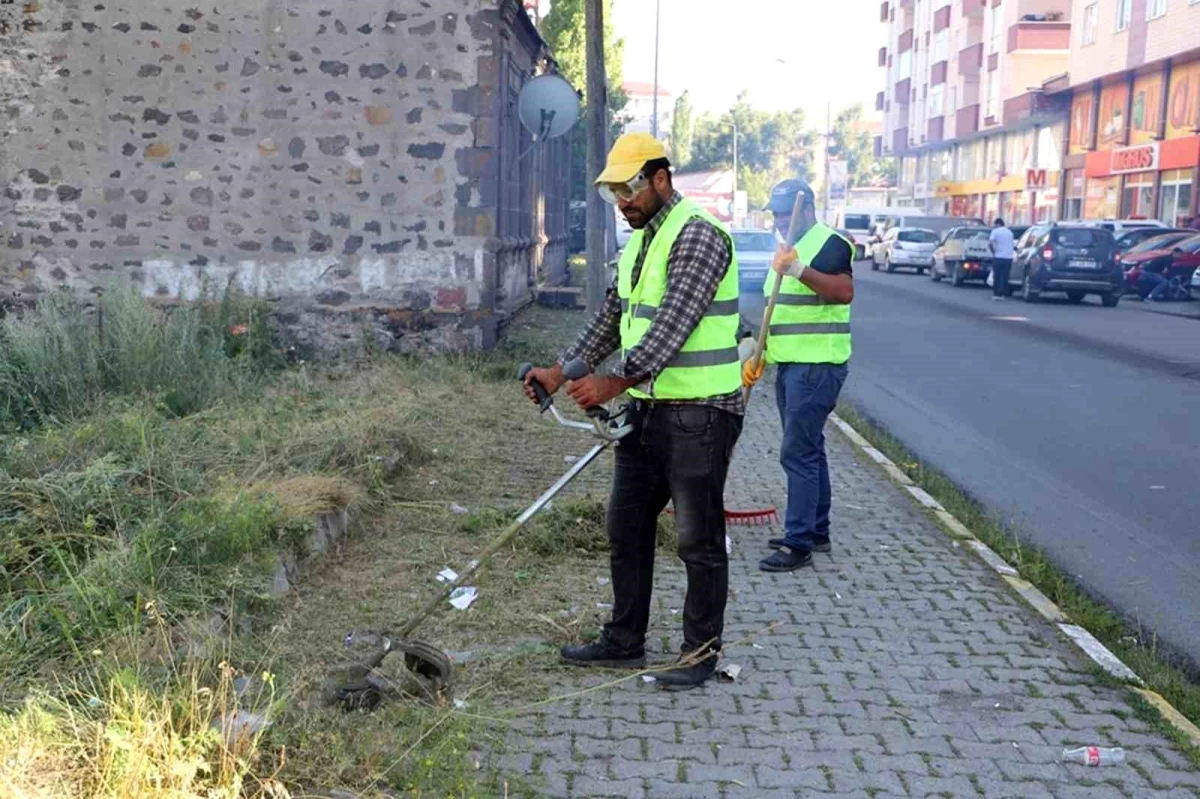 Ardahan Belediyesi Temizlik İşleri Müdürlüğü\'nden Temizlik Çalışmaları