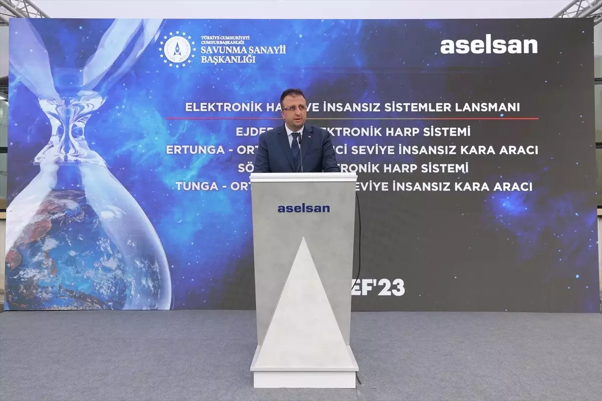 ASELSAN yeni elektronik harp ve insansız sistemlerini IDEF\'23\'te tanıttı