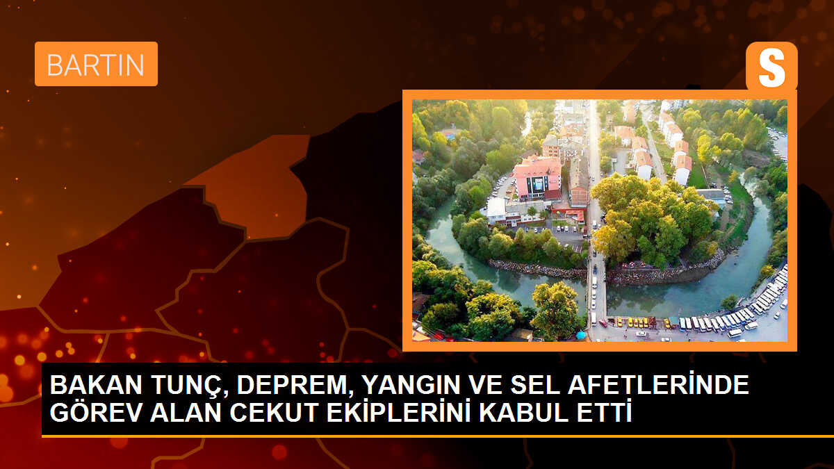 Adalet Bakanı Yılmaz Tunç, CEKUT gönüllülerine plaket verdi