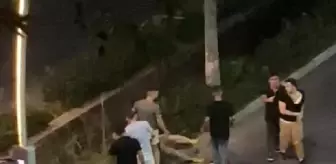 Tarsus'ta cep telefonuyla kaydedilen kavga