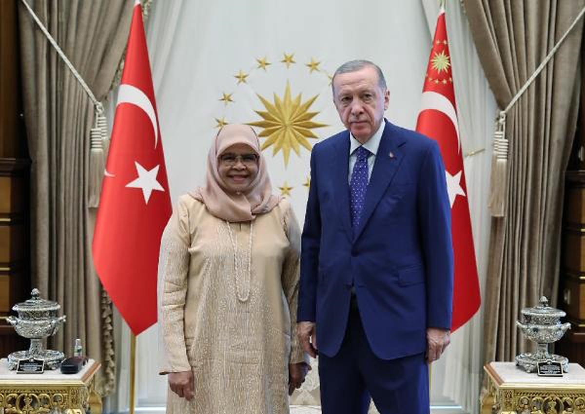 Cumhurbaşkanı Erdoğan, BM Habitat İcra Direktörü Sharif\'i kabul etti
