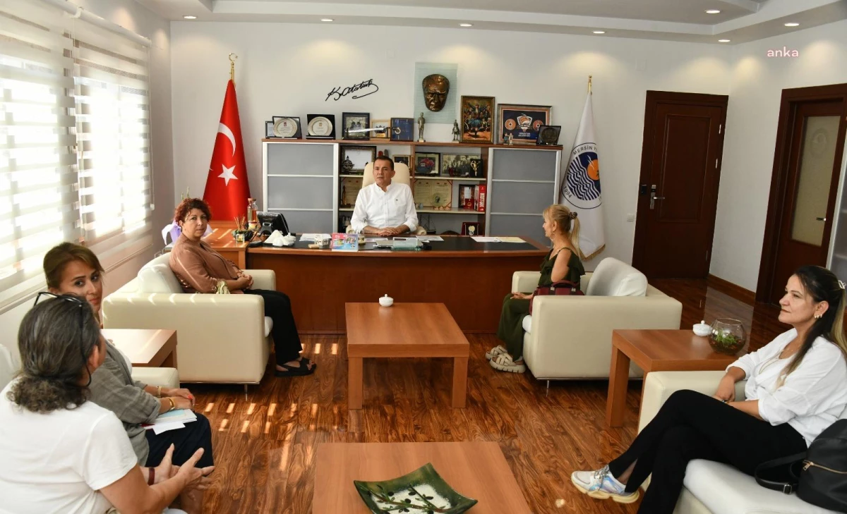 Mersin Yenişehir Belediyesi, Hataylı depremzede kadınlara destek verdi
