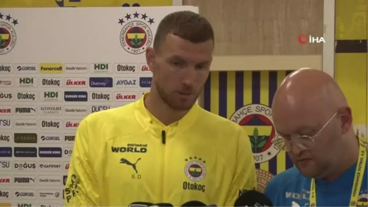 Edin Dzeko: "Bu taraftarın önünde oynamak benim için mutluluk"