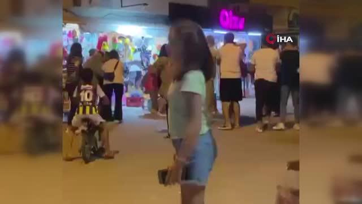 Kadınların saç başa kavgası kamerada