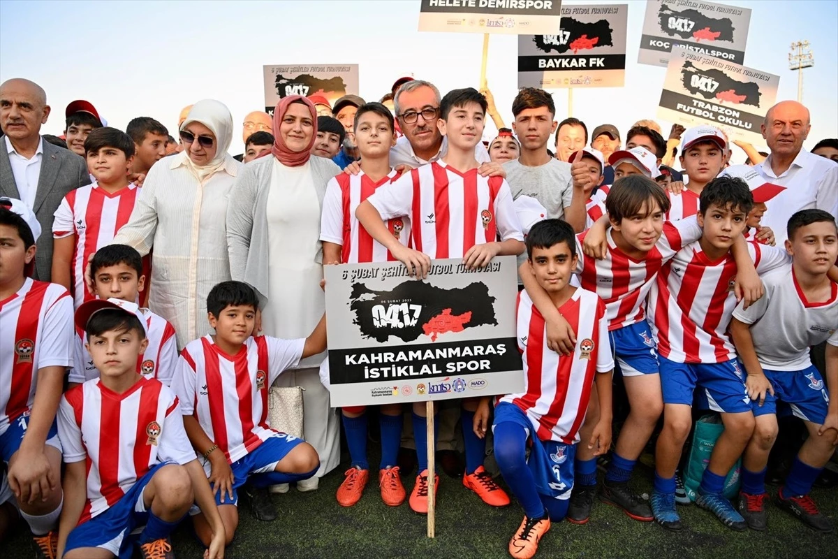 Kahramanmaraş\'ta Şehitler Futbol Turnuvası Başladı