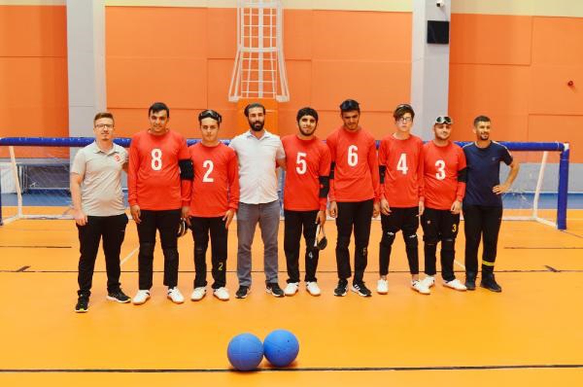 Kahramanmaraş Görme Engelliler Spor Kulübü, depremden sonra Türkiye Goalball turnasının hazırlıklarına başladı