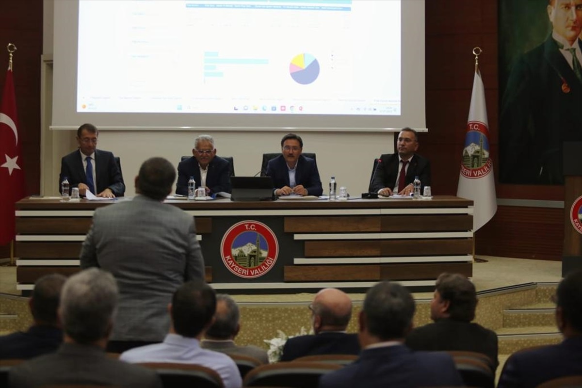 Kayseri\'de 2023 yılı üçüncü dönem İl Koordinasyon Kurulu Toplantısı yapıldı