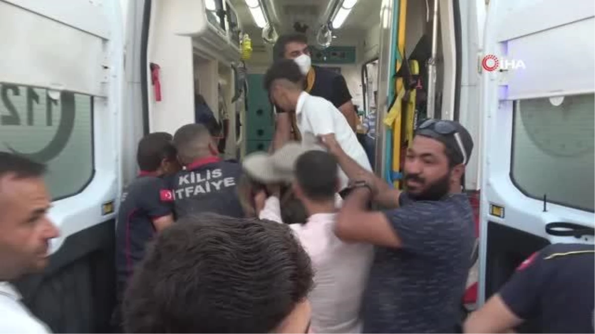 Kilis\'te metruk binada göçük meydana geldi: 1 kişi kurtarıldı