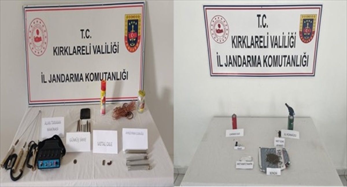 Kırklareli\'nde Kaçakçılık ve Uyuşturucu Operasyonu: 4 Şüpheli Gözaltına Alındı