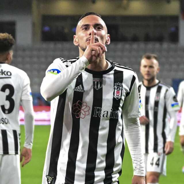 Son Dakika: UEFA Konferans Ligi 2. ön eleme turu ilk maçında Beşiktaş, Tirana'yı 3-1 mağlup etti