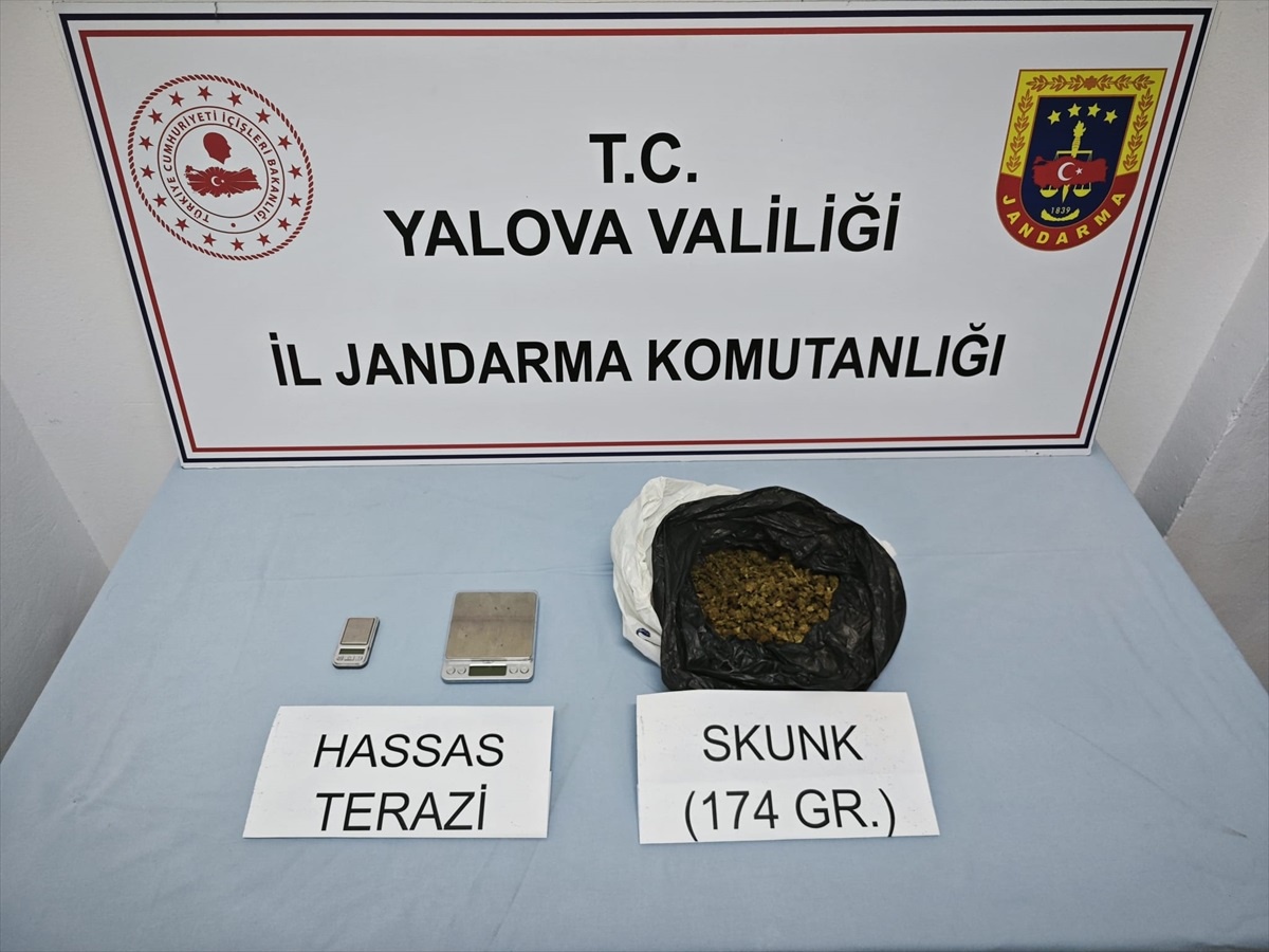 Yalova\'da uyuşturucu operasyonu: Bir kişi gözaltına alındı
