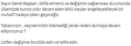 Akbelen ziyaretinden fotoğraflar paylaşan Kılıçdaroğlu'nun gönderisinin altına herkes aynı yorumu yaptı: İstifa et Akbelen ziyaretinden fotoğraflar paylaşan Kılıçdaroğlu'nun gönderisinin altına herkes aynı yorumu yaptı: İstifa et