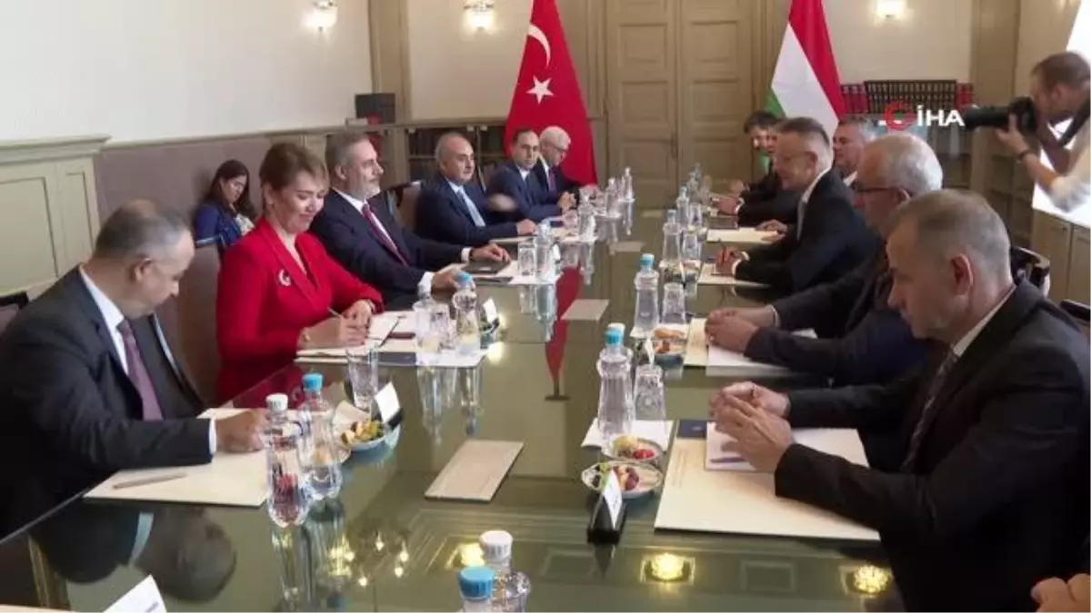 Bakan Fidan, Macaristanlı mevkidaşı Szijarto ile görüştü