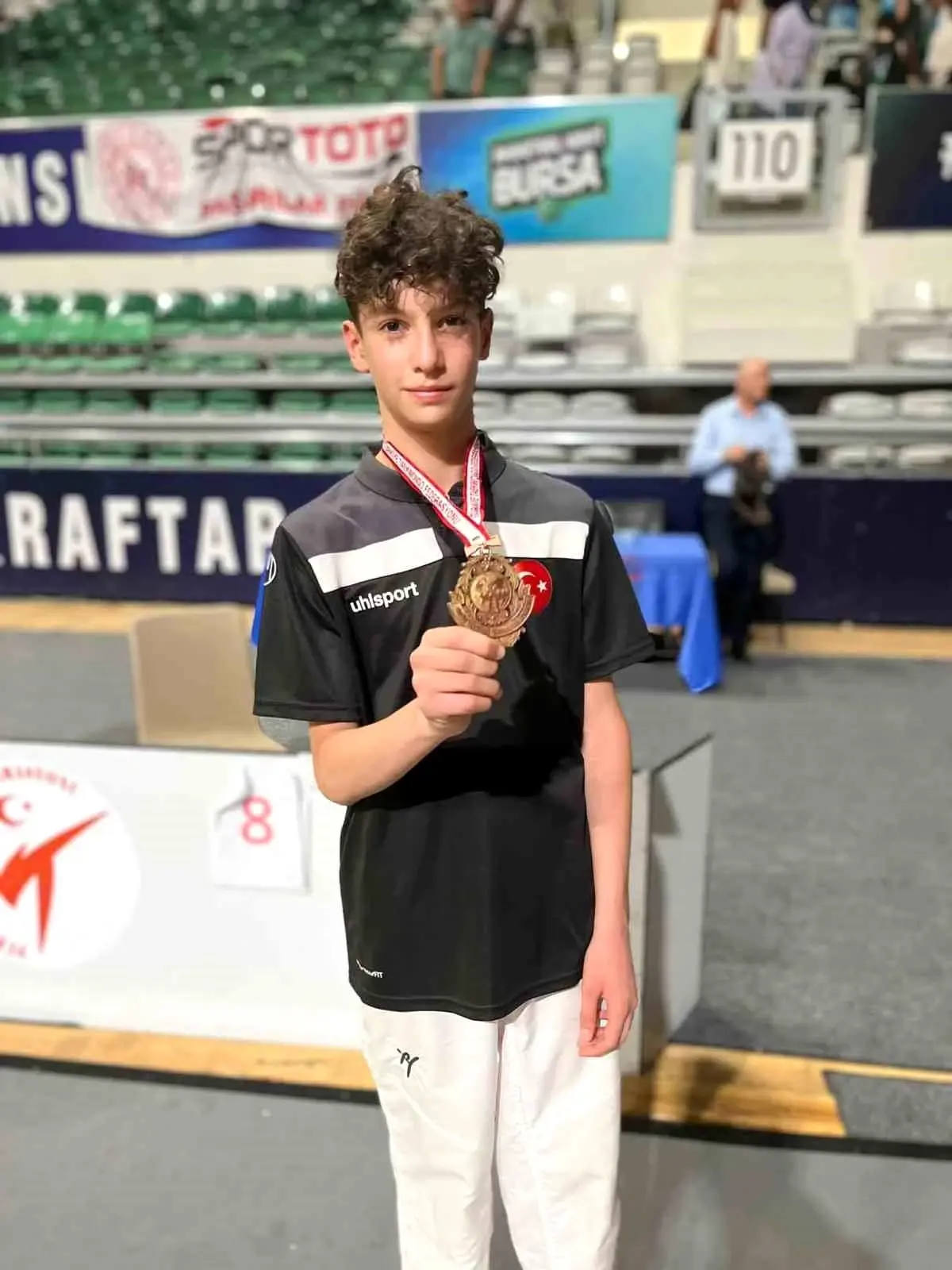 Bilecikli Taekwondocu Durmuş Enes Bağ Türkiye 3\'üncüsü Oldu