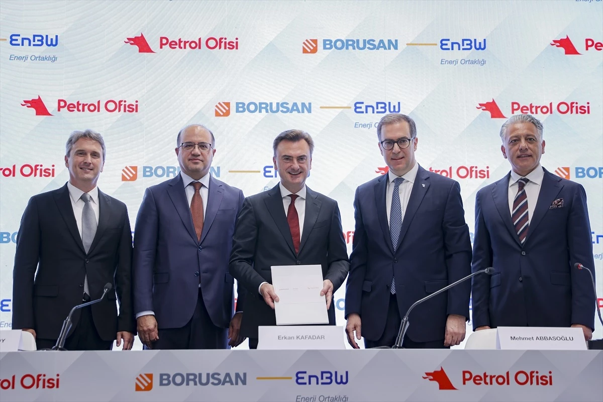 Borusan EnBW Enerji ve Petrol Ofisi işbirliğiyle Türkiye\'de elektrikli araç şarj istasyonlarına yatırım yapılacak