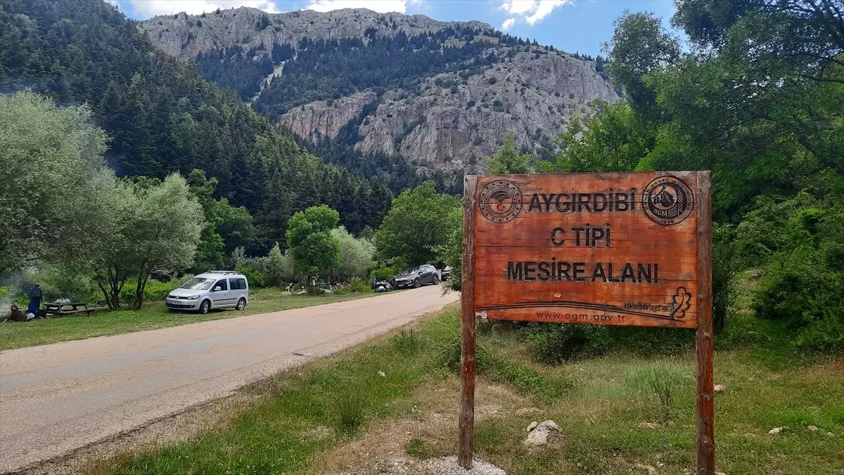 Bozkır Belediyesi Aygırdibi Mesire Alanına Su Üstü Kamelyalar Yerleştirdi