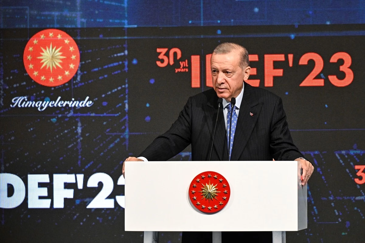Cumhurbaşkanı Erdoğan: IDEF\'23 iş bağlantıları açısından oldukça verimli geçti