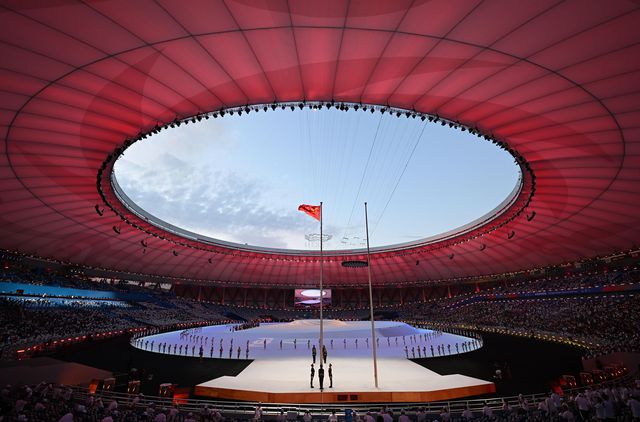 Dünya Üniversite Yaz Oyunları'nın Açılış Töreni Çin'in Chengdu Kentinde Başladı