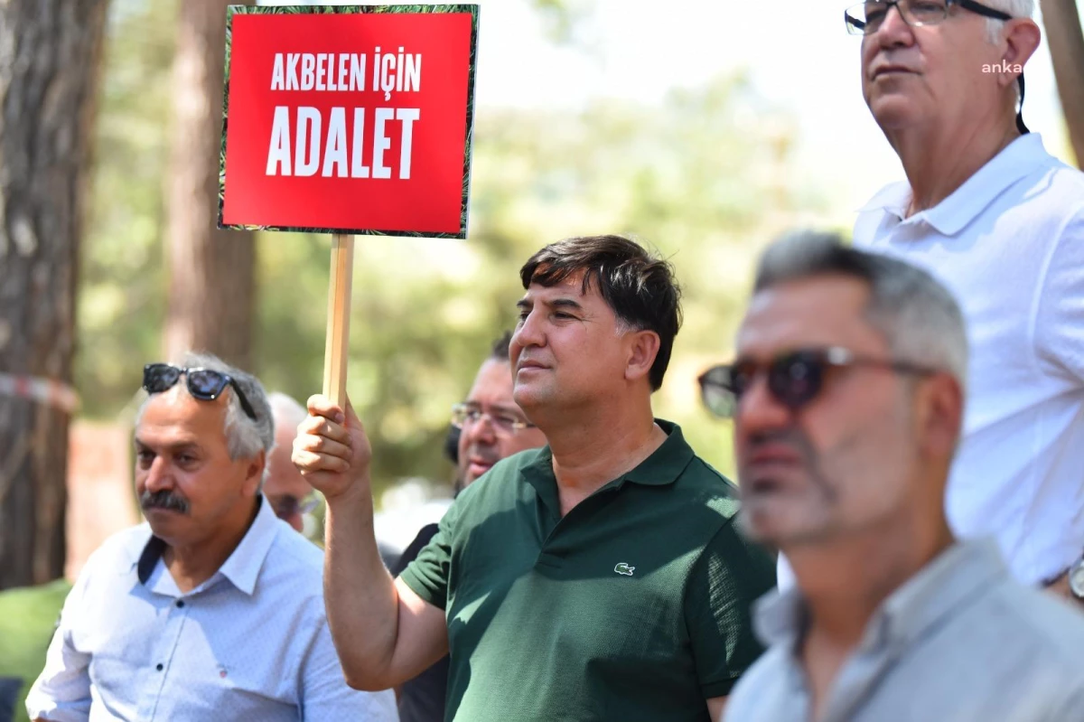 Fethiye Belediye Başkanı Alim Karaca, Akbelen Ormanı\'ndaki direnişe destek verdi