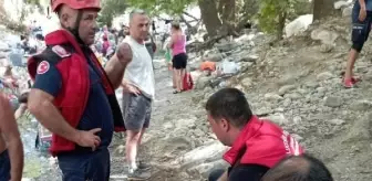 Şahindere Kanyonu'nda Yabancı Uyruklu Kadın Yaralandı