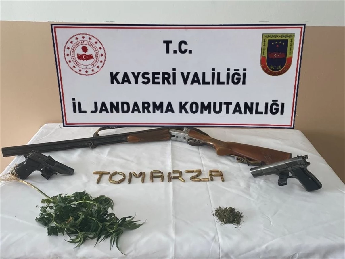 Kayseri Tomarza\'da Uyuşturucu Operasyonu: Bir Şüpheli Gözaltına Alındı