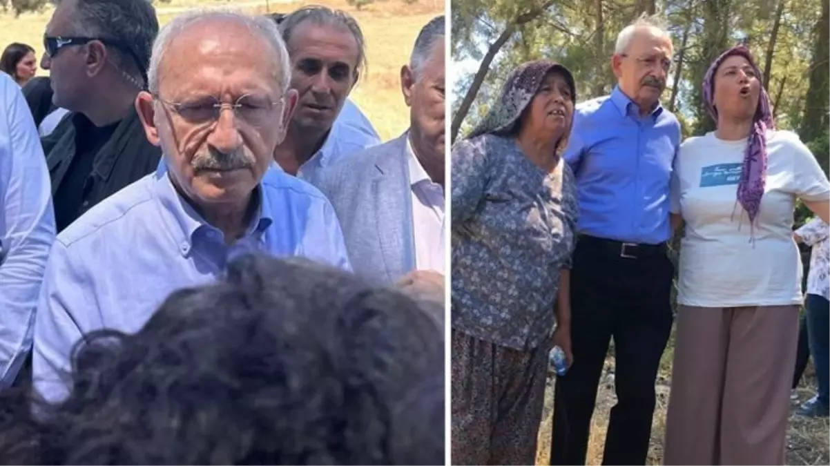 Kılıçdaroğlu çevrecilerin direndiği Akbelen\'e gitti! Yanındaki isim ziyaretin önüne geçti