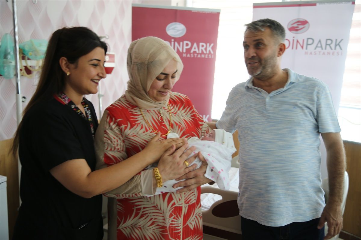 Mardin\'de 770 gram doğan bebek sağlığına kavuştu