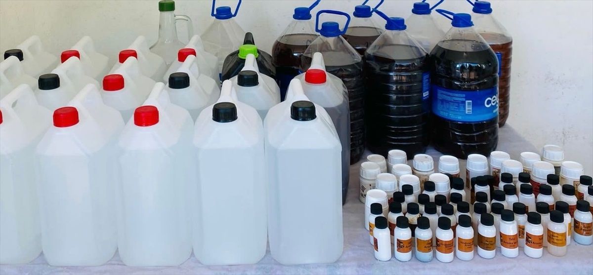 Fethiye\'de Kaçak Alkol Operasyonu: 115 Litre Etil Alkol Ele Geçirildi