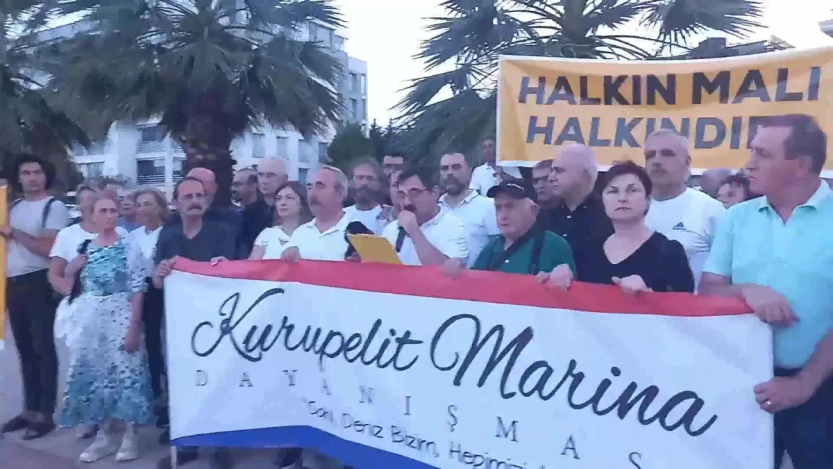 Samsun Kurupelit Marina Dayanışması, İhale Öncesi Son Kez Eylem Yaptı