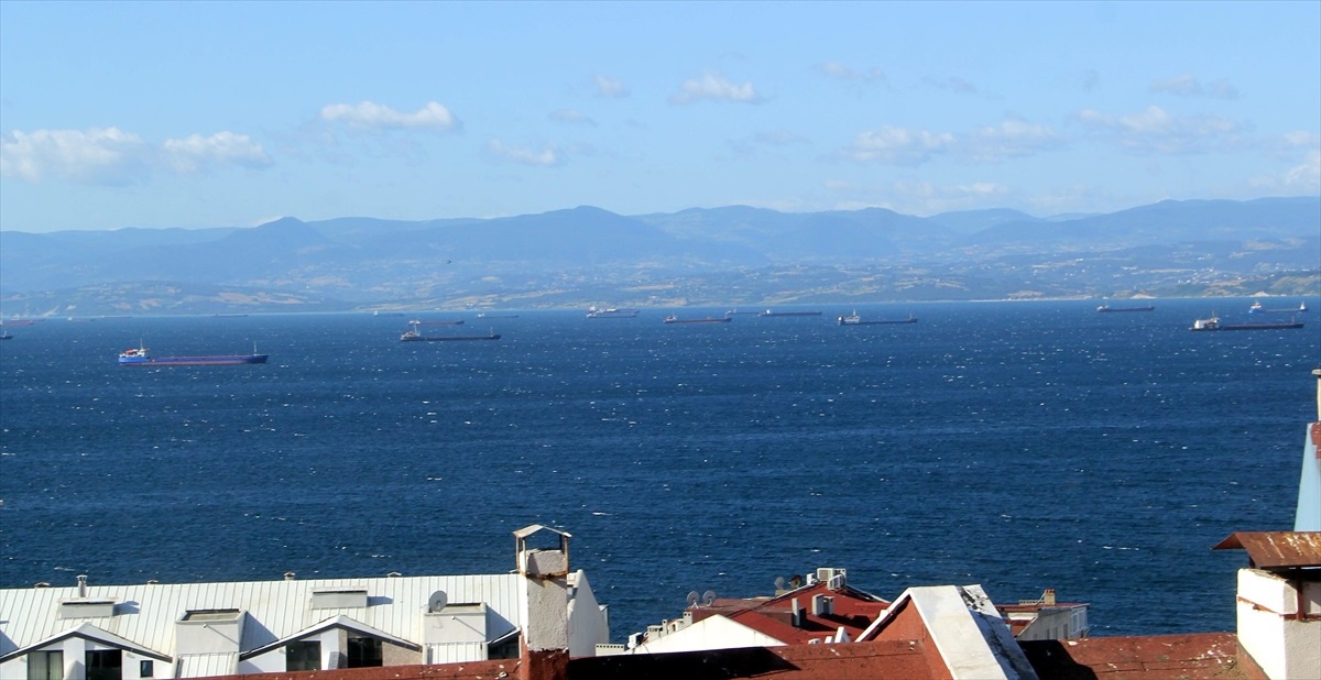 Sinop\'ta Kuvvetli Rüzgar Nedeniyle Gemiler Limana Sığındı