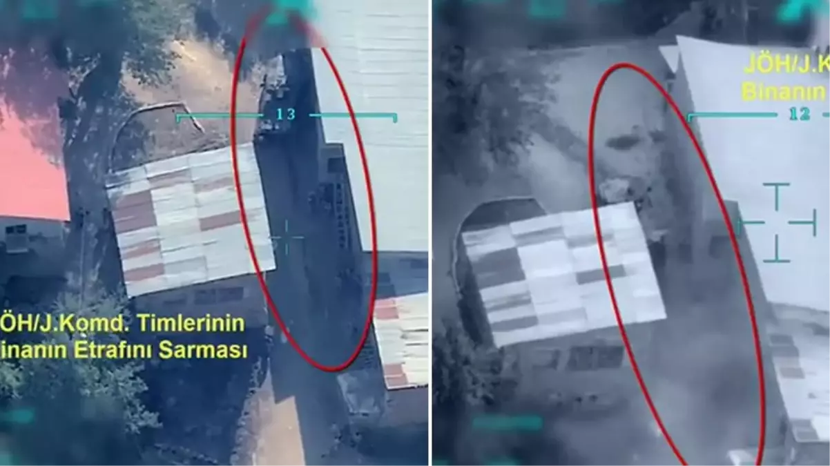 10 şehidimizin kanında parmağı olan gri kategorideki terörist öldürüldü! İşte operasyona ait görüntüler