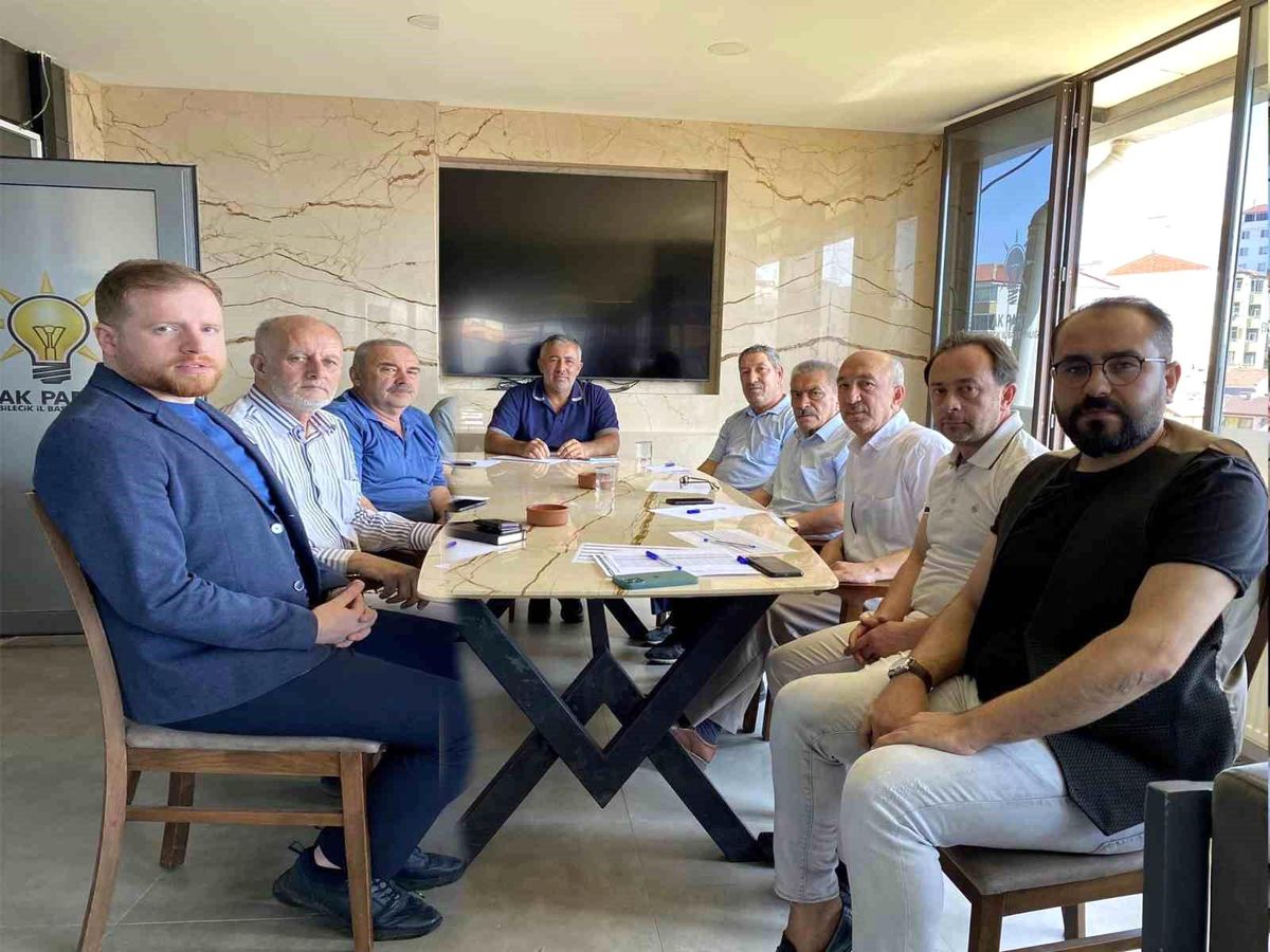 AK Parti Bilecik İl Başkanlığı İlçe Başkanları İstişare Toplantısı Yaptı