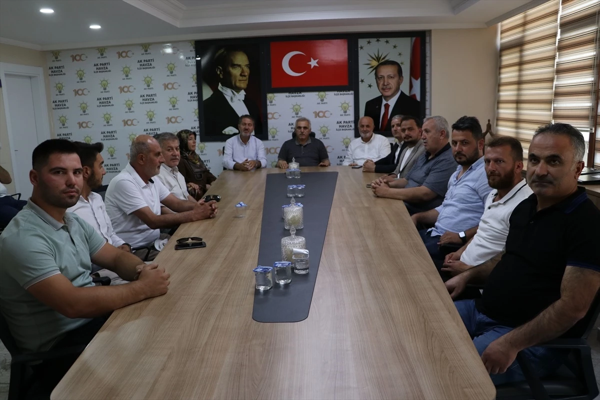 AK Parti Yerel Yönetimler Başkan Yardımcısı Ali İnci, Samsun\'un Havza ilçesinde ziyaretlerde bulundu