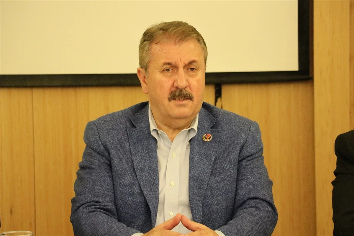 BBP Genel Başkanı Mustafa Destici: Üreticilerin ve sanayicilerin vergi yükü hafiflemeli
