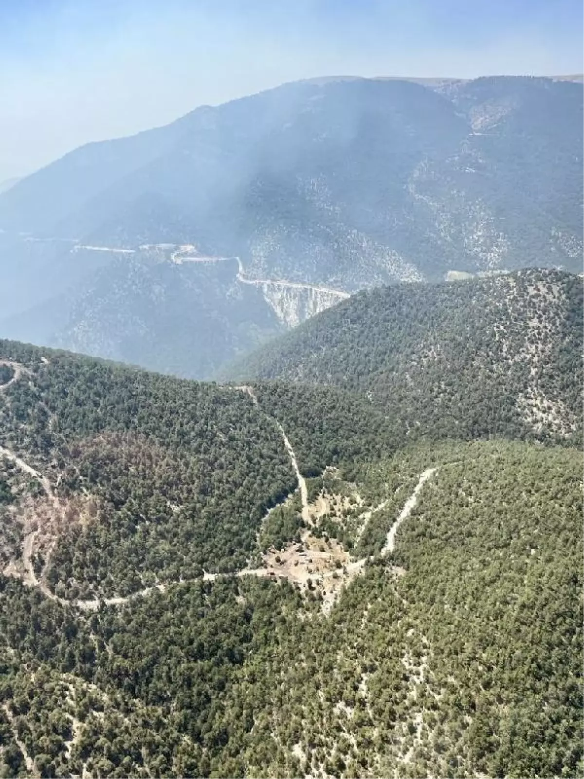 Bolu Göynük\'te çıkan orman yangını kontrol altına alındı