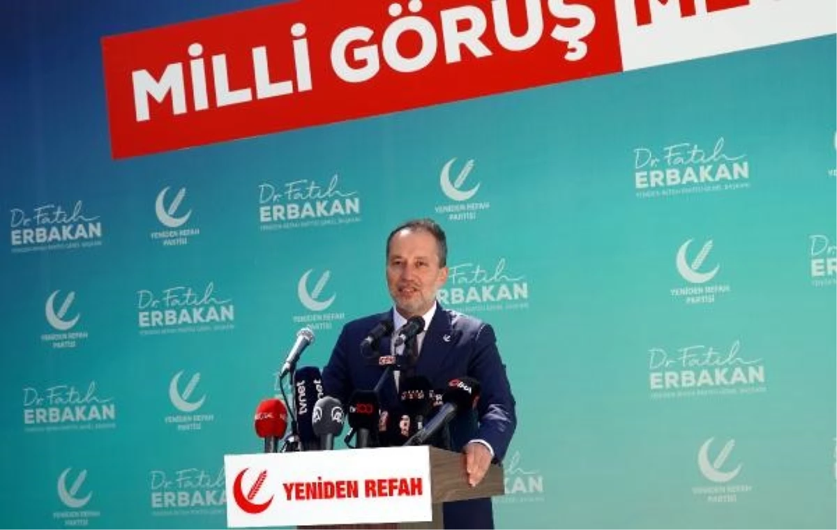 Fatih Erbakan: Hedefimiz milletimizi Milli Görüş belediyeciliği ile yeniden buluşturmak
