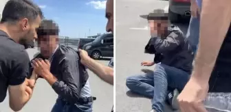 Fatih'te hamile kadını gasp etmeye çalışan şüpheliye meydan dayağı kamerada