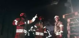 Silivri'de İslak Mendil Fabrikasında Yangın Çıktı