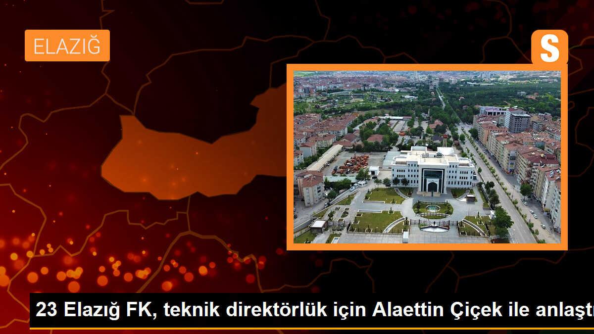 23 Elazığ FK, teknik direktörlük için Alaettin Çiçek ile anlaştı