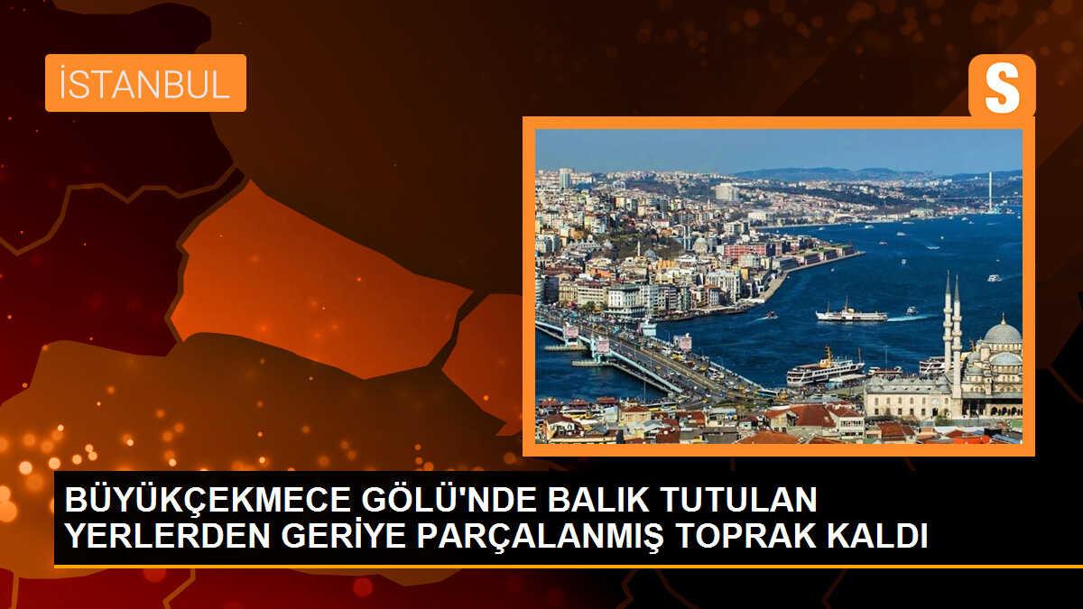 Büyükçekmece Gölü\'nde Su Seviyesi Hızla Düşüyor