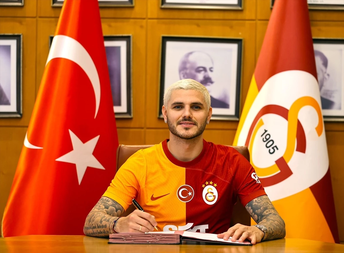 Galatasaray, Mauro Icardi ile 3 yıllık anlaşma sağladı