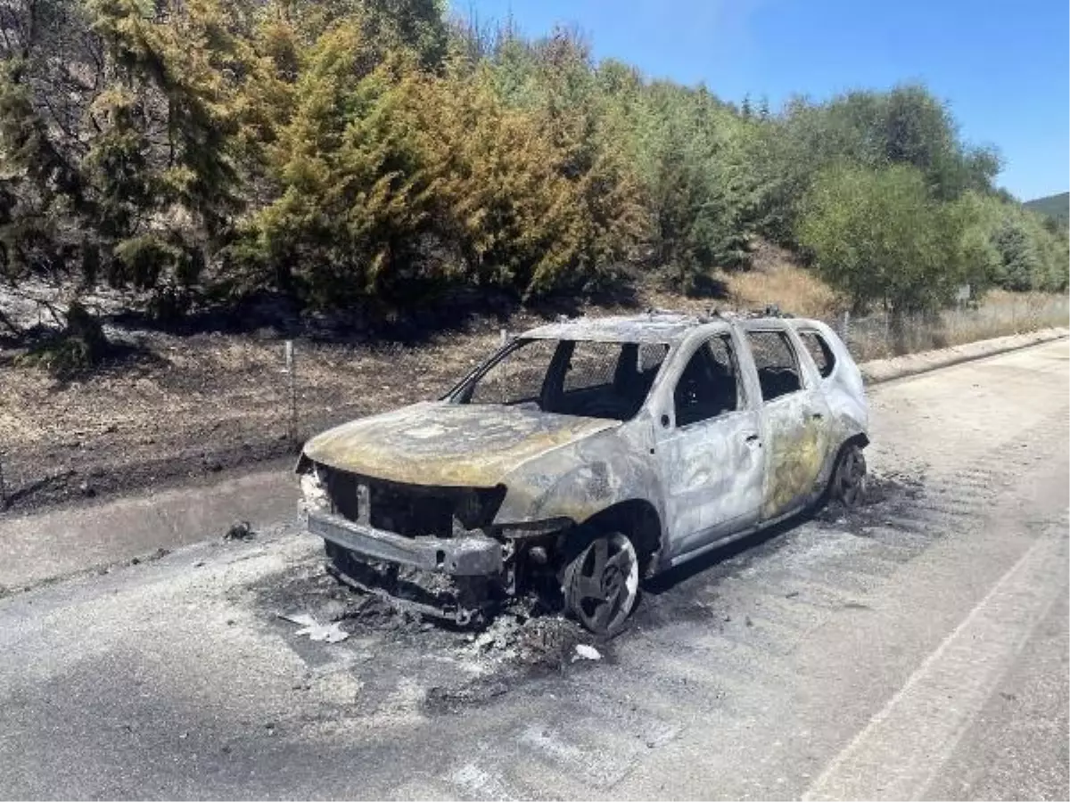 Urla\'da çıkan yangın nedeniyle İzmir-Çeşme çevre yolu tedbir amaçlı kapatıldı