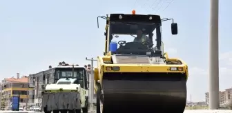 Selçuklu'da Sıcak Asfalt Çalışmaları Devam Ediyor