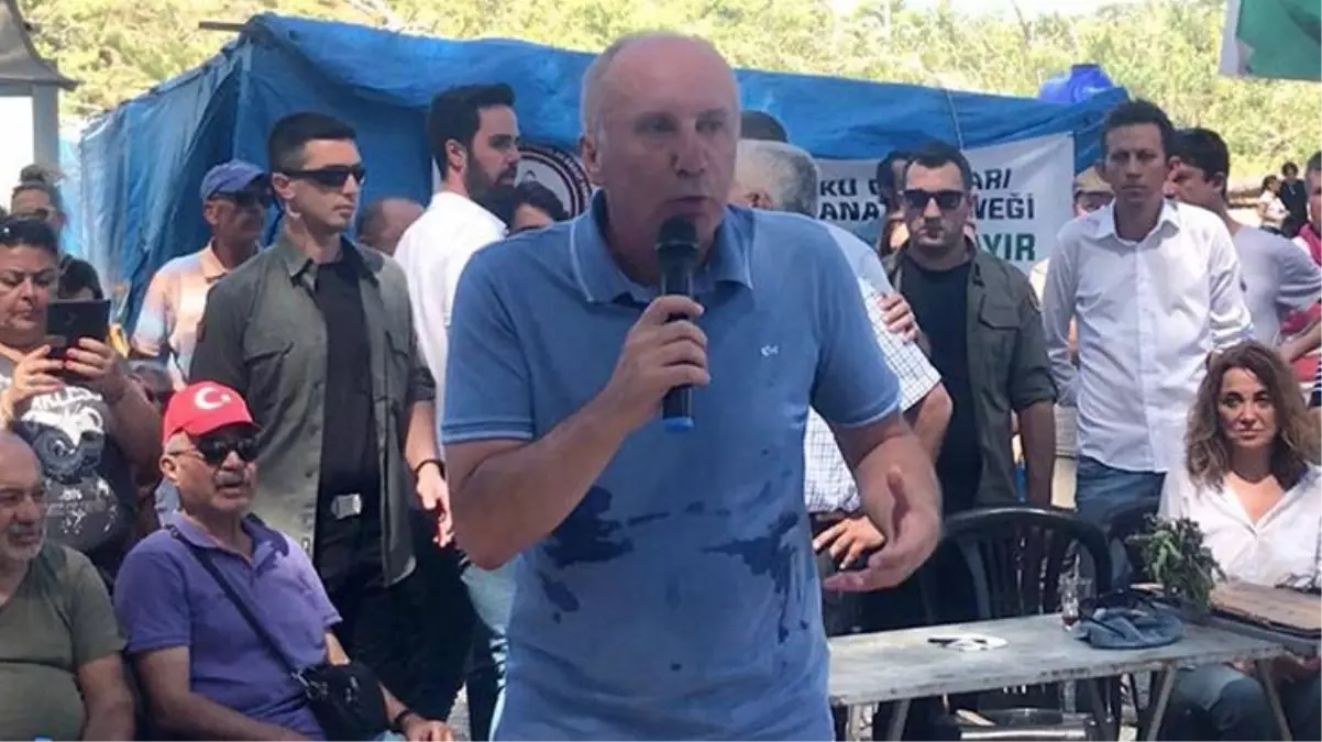 Muharrem İnce, Akbelen\'deki Ağaç Kesim Protestosuna Destek Verirken Protesto Edildi