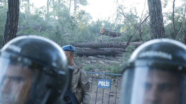 Akbelen'de ağaç kesim işlemleri sona erdi! İşte protestolardan geriye kalan fotoğraflar